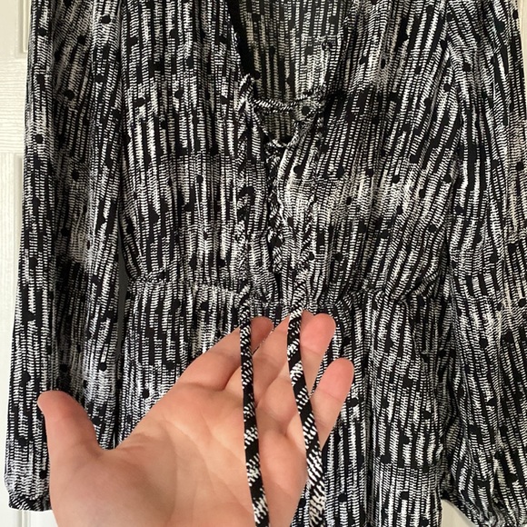 Leith New Pants Romper Tie Up Front - Picture 6 of 12